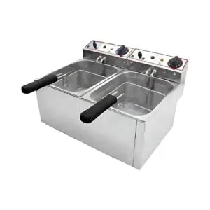 Twin Basket Deep-Fryers European